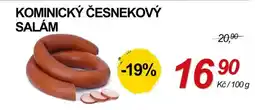 ZEMAN Kominický česnekový salám nabídka