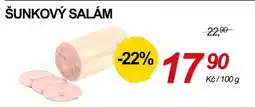 ZEMAN Šunkový salám nabídka
