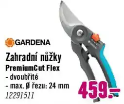 Hornbach Gardena zahradní nůžky premiumcut flex nabídka