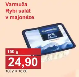 PLUS JIP Varmuža rybí salát v majonéze nabídka