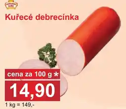 PLUS JIP Hodvábná kuřecí debrecínka nabídka