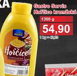 PLUS JIP Gastro Servis Hořčice kremžská nabídka