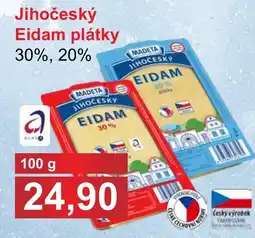 PLUS JIP Madeta jihočeský eidam plátky nabídka