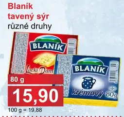 PLUS JIP Blaník tavený sýr nabídka