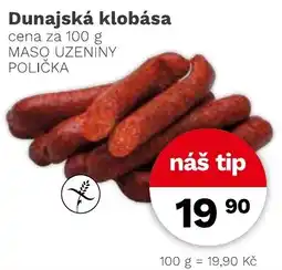 Konzum Dunajská klobása nabídka