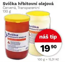 Konzum Svička hřbitovní olejová nabídka