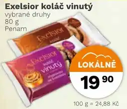 Konzum Exelsior koláč vinutý nabídka