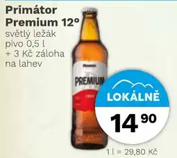 Konzum Primátor světlý ležák nabídka