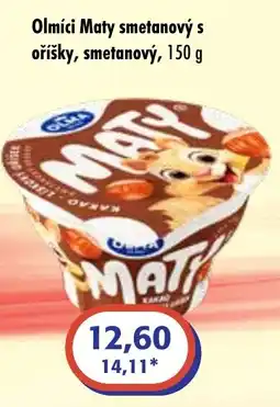 ČEPOS Olmíci Maty smetanový s oříšky nabídka