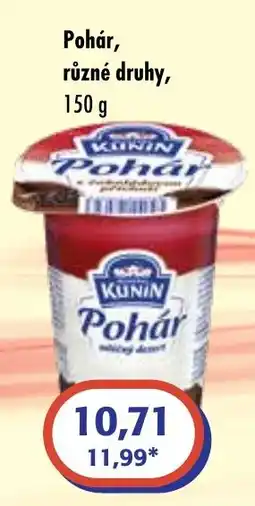 ČEPOS Kunin Pohár nabídka