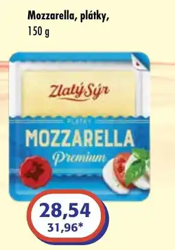 ČEPOS Zlatý Sýr Mozzarella plátky nabídka