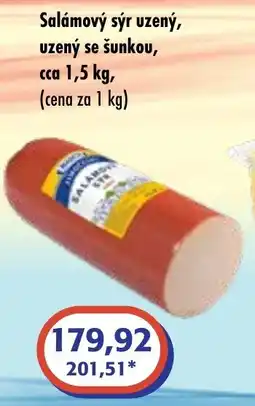 ČEPOS Salámový sýr uzený nabídka