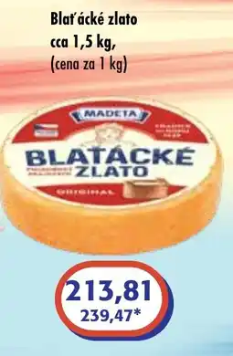 ČEPOS Madeta blatácké zlato nabídka