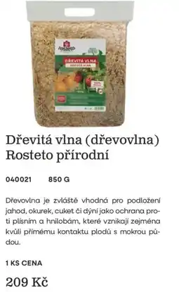 Starkl Dřevitá vlna (dřevovlna) Rosteto přírodní nabídka