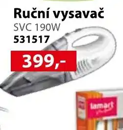 Konzum lamart ruční vysavač svc 190w nabídka