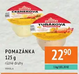 Coop hb Váhala pomazánka nabídka