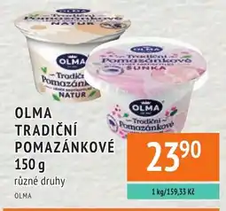 Coop hb Olma tradiční pomazánkové nabídka