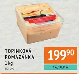 Coop hb Bidfood topinková pomazánka nabídka