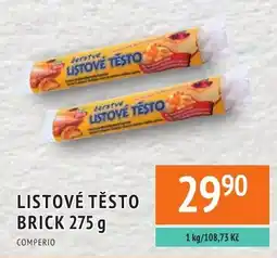 Coop hb Comperio listové těsto nabídka
