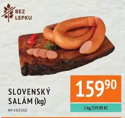 Coop hb Bez lepku slovenský salám nabídka