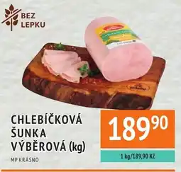 Coop hb Bez lepku chlebíčková šunka výběrová nabídka