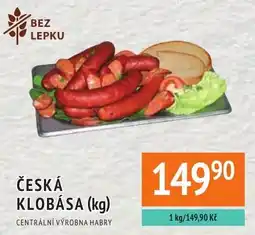 Coop hb Česká klobása nabídka