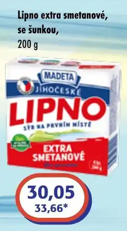 ČEPOS Madeta lipno extra smetanove se sunkou nabídka