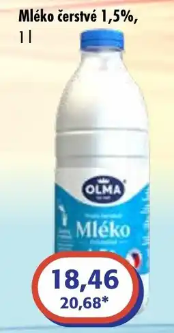 ČEPOS Olma mléko čerstvé 1,5% nabídka