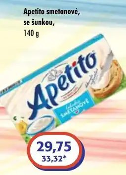 ČEPOS Apetito smetanové se šunkou nabídka