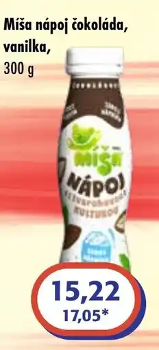ČEPOS Míša nápoj čokoláda, vanilka nabídka