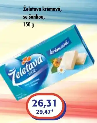 Želetava krémová se šunkou