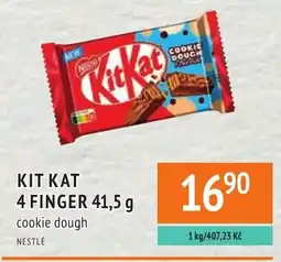 Coop hb Kit Kat 4 finger cookie dough nabídka