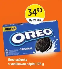 Coop hb Oreo sušenky s vanilkovou náplní nabídka