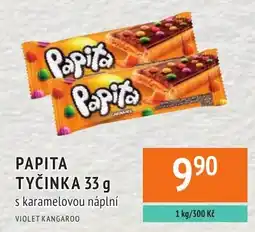 Coop hb Papita tyčinka s karamelovou náplní nabídka