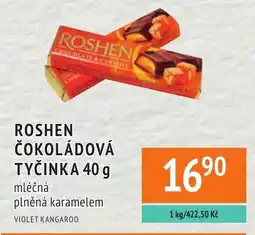 Coop hb Roshen čokoládová tyčinka nabídka