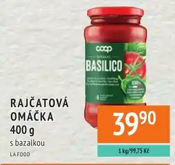 Coop hb Rajčatová omáčka s bazalkou nabídka