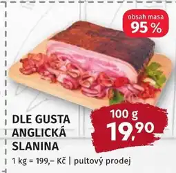 Coop hb Anglická slanina nabídka
