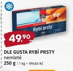 Coop hb Dle gusta rybí prsty nabídka