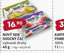 Coop hb Nový den ovocný čaj nabídka