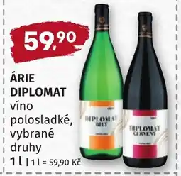 Coop hb Árie diplomát víno nabídka