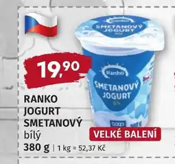 Coop hb Ranko jogurt smetanový bílý nabídka
