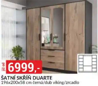 Duarte šatní skříň