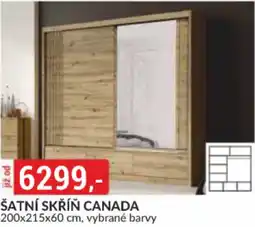 Baumax Šatní skříň canada nabídka