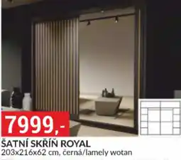 Baumax Šatní skříň royal nabídka