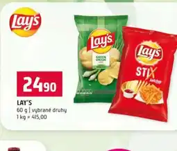 Terno Lay's vybrané druhy nabídka