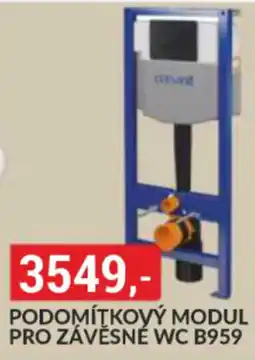 Baumax Constant podomítkový modul pro závesné wc b959 nabídka