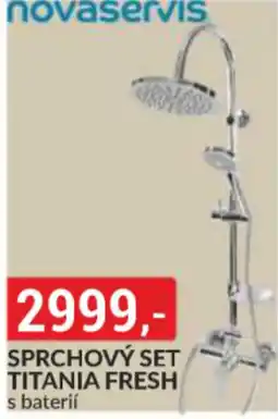 Baumax novaservis sprchový set titania fresh s baterií nabídka