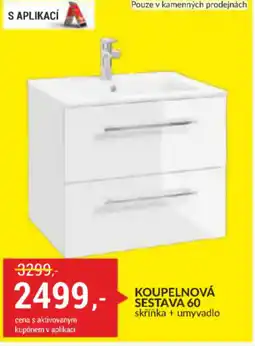 Baumax A Koupelnová sestava 60 nabídka