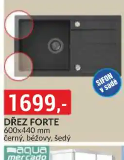 Baumax Dřez Forte nabídka