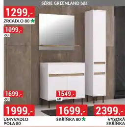 Baumax Série Greenland bílá nabídka